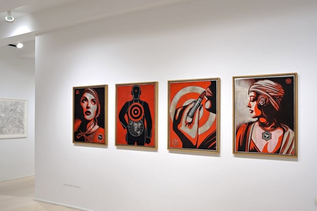 Shepard Fairey "Harmony & Discord" @ Pace Prints NYC