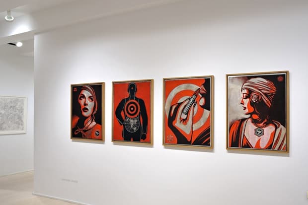 Shepard Fairey "Harmony & Discord" @ Pace Prints NYC