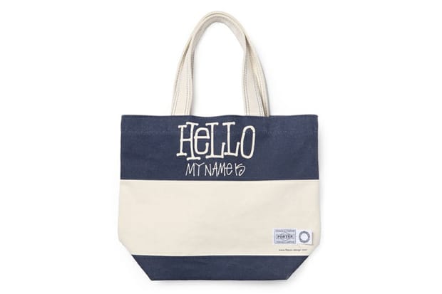 Stussy x FLAVOR. x Porter "Hello" Tote Bag 
