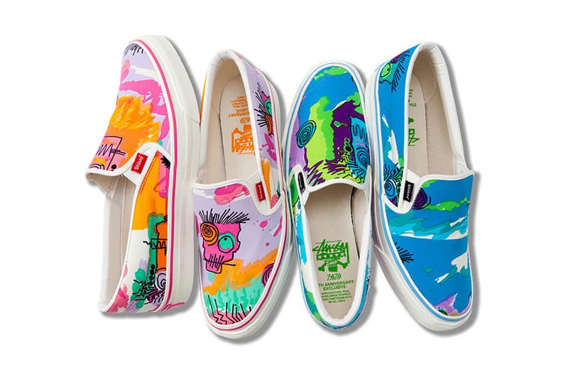 Stussy ZOZO CHAPT 5th Anniversary Exclusive Slip-On 