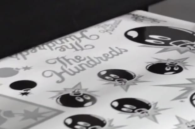 A Video on the Making of The Hundreds Sticker Pack