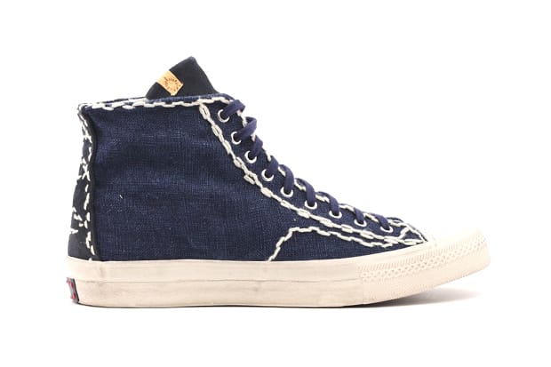 visvim SKAGWAY SASHIKO LINEN
