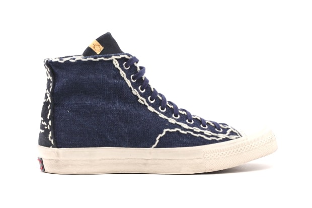 visvim SKAGWAY SASHIKO LINEN