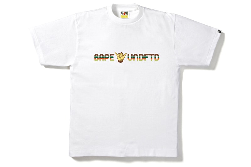 A Bathing Ape x Undefeated 2012 Spring/Summer T-Shirt Collection