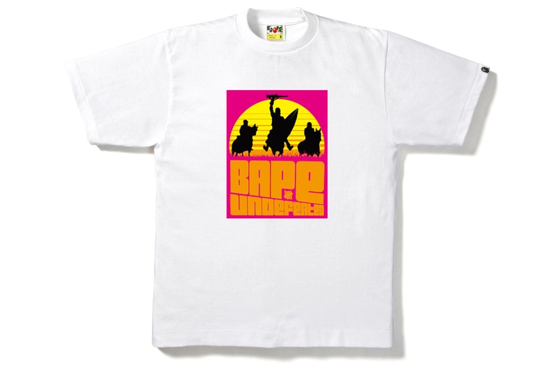 A Bathing Ape x Undefeated 2012 Spring/Summer T-Shirt Collection