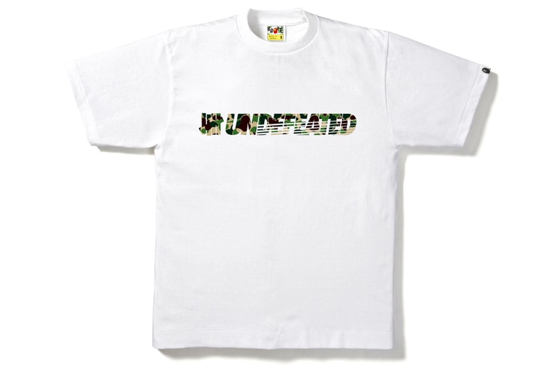 A Bathing Ape x Undefeated 2012 Spring/Summer T-Shirt Collection