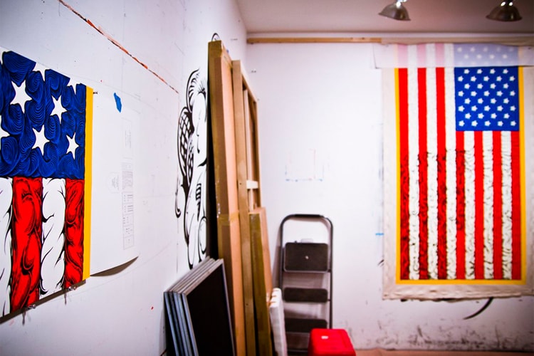 A Studio Visit with Mark Dean Veca
