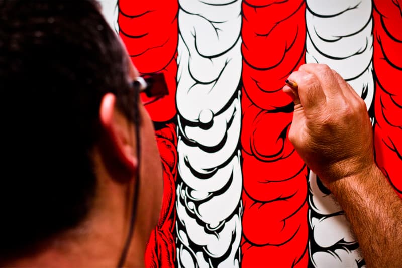 A Studio Visit with Mark Dean Veca
