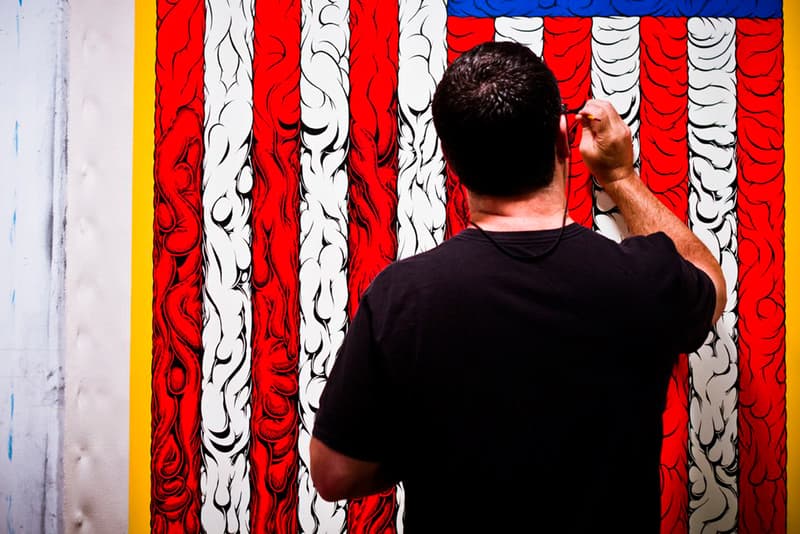 A Studio Visit with Mark Dean Veca