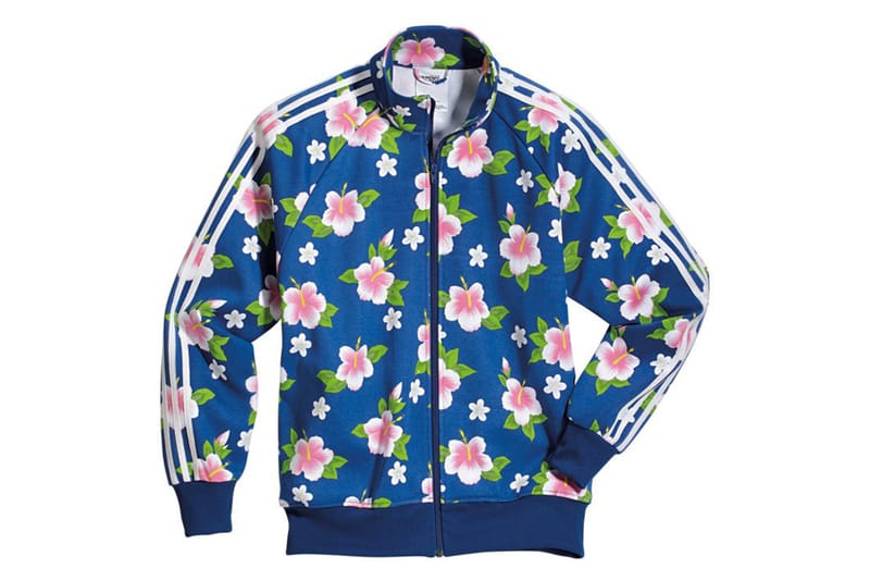 adidas floral firebird track jacket