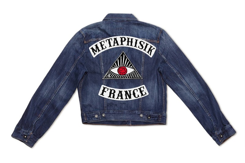 André Saraiva x Shepard Fairey x Levi's Paris Denim Trucker Jackets