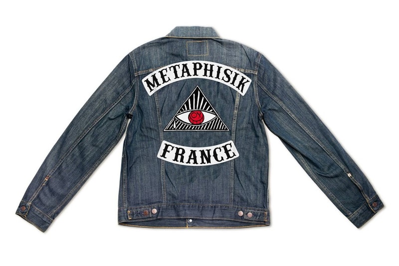 André Saraiva x Shepard Fairey x Levi's Paris Denim Trucker Jackets