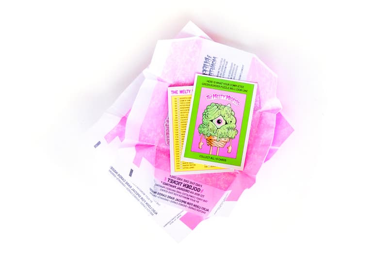 Buff Monster "The Melty Misfits" Collectible Sticker Cards