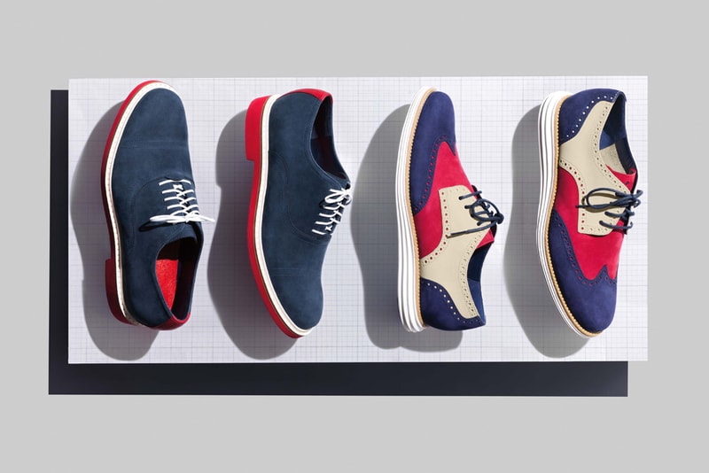 Cole Haan 2012 Spring/Summer LunarGrand Wingtip & Harrison Oxford "Independence Day"