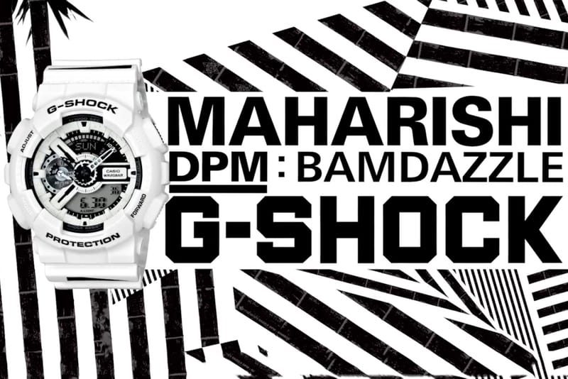 Disruptive Pattern Material: BAMDAZZLE - Maharishi x Casio G-Shock GA-110 Video