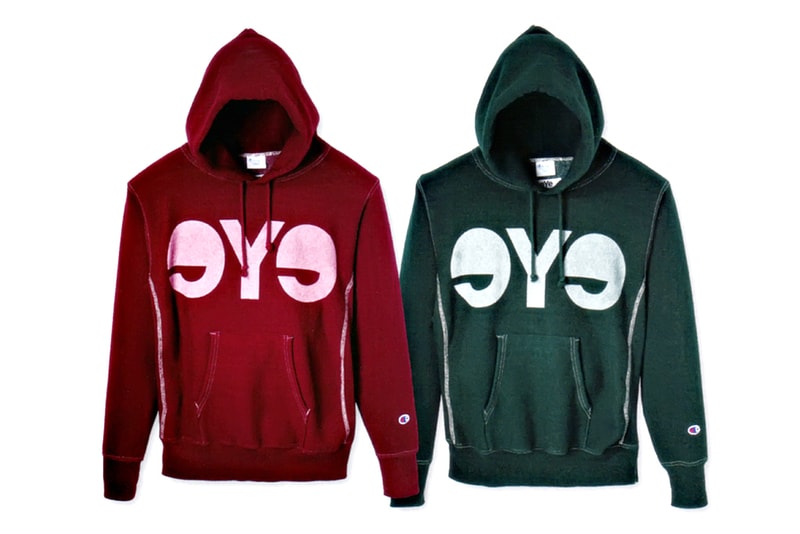 eYe COMME des GARCONS JUNYA WATANABE MAN x Champion Hooded Pullover