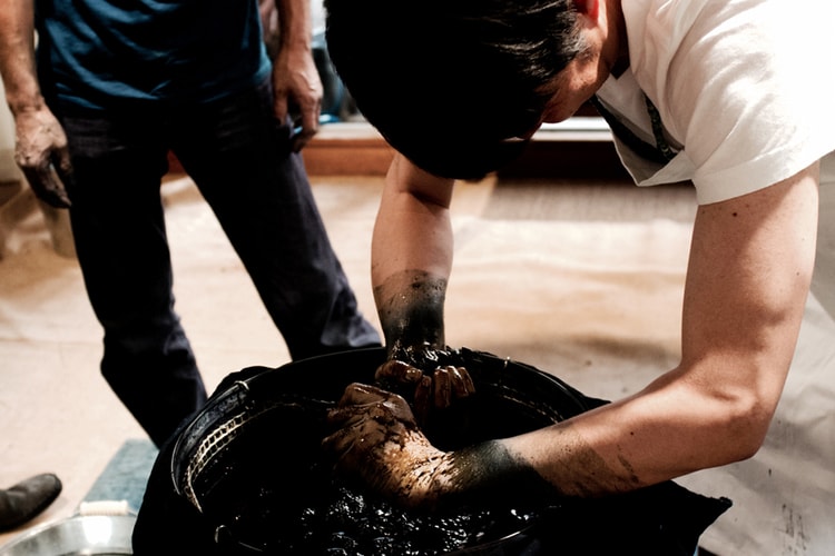 F.I.L. Kyoto Natural Dyeing Process Demonstration and Workshop Recap