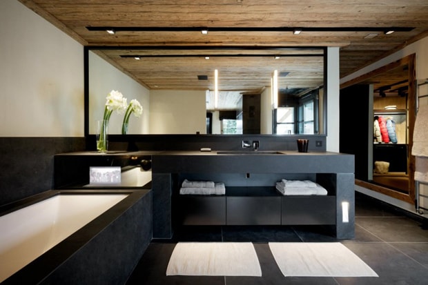 French Alps Mountain Cabin "Chalet Cyanella" by Bo Design 