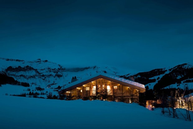 French Alps Mountain Cabin "Chalet Cyanella" by Bo Design 