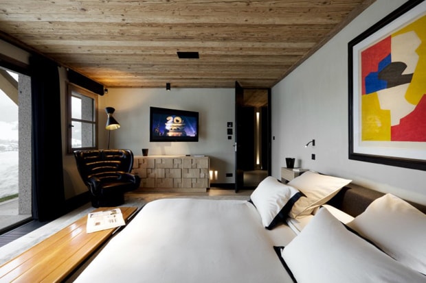 French Alps Mountain Cabin "Chalet Cyanella" by Bo Design 