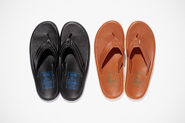 Stussy x Island Slipper 2012 Leather Sandal