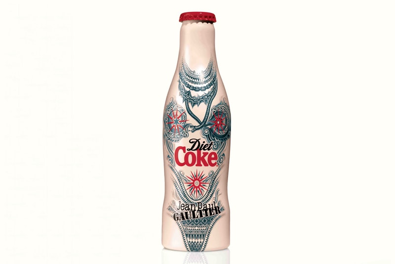 Jean-Paul Gaultier Unveils Tattoo-Inspired Diet Coke Bottle