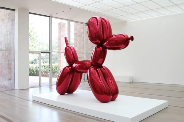 Jeff Koons Exhibition @ Fondation Beyeler