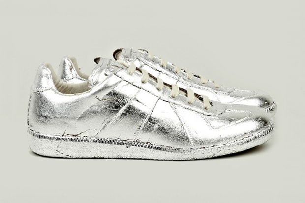 Maison Martin Margiela Silver Foil Replica Sneakers