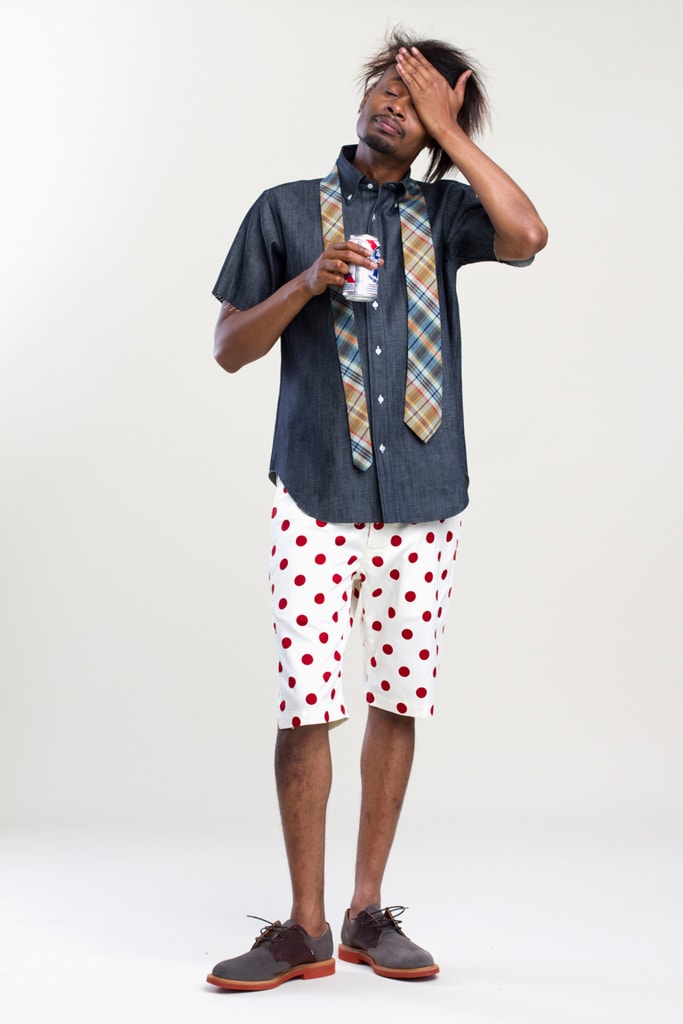 Mark McNairy 2013 Spring/Summer Lookbook featuring Danny Brown