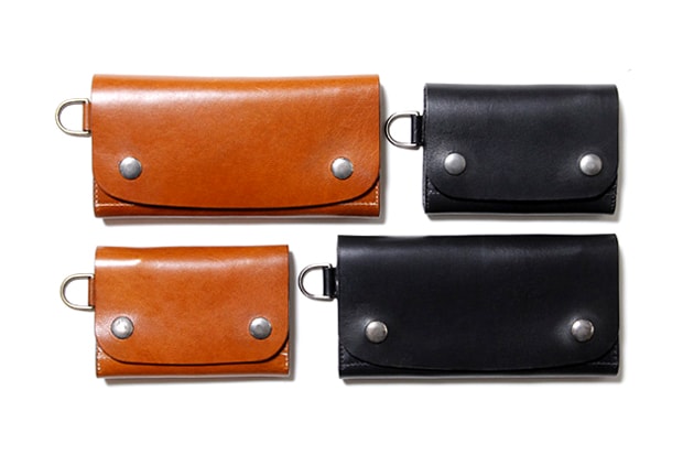 nonnative x Stevenson Overall Co. SHORT & LONG COW DWELLER LEATHER WALLET 