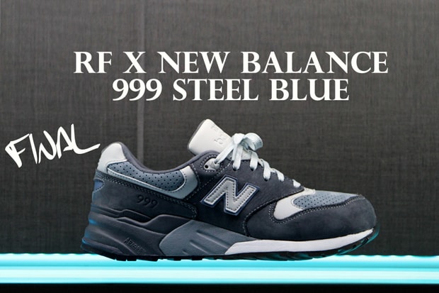 Ronnie Fieg x New Balance 999 "Steel Blue" Sample Process