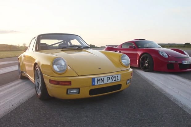 RUF's Legendary CTR Yellowbird Gets a 2012 Test Drive Alongside the CTR 3