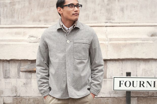 S.E.H Kelly Two-Button Neat Jacket