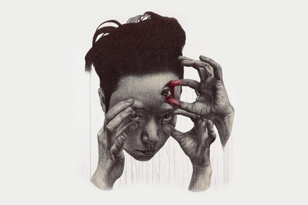 Spunky Zoe's Monstrous Two-Sided Portraits 