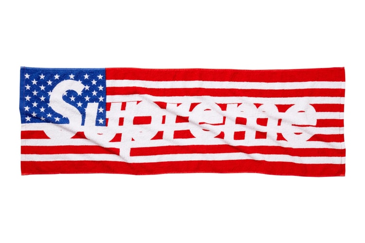 Supreme 2012 Spring/Summer Flag Towel
