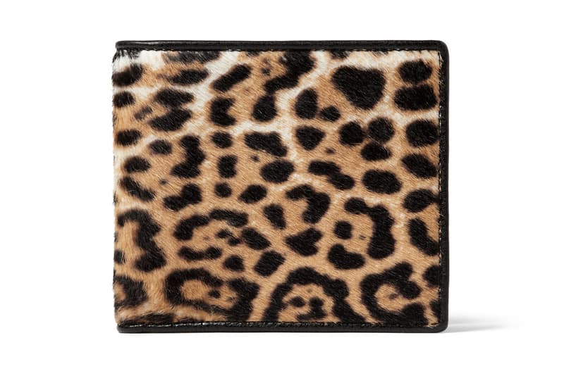 Yves Saint Laurent Leopard Print Pony Skin Wallet Hypebeast