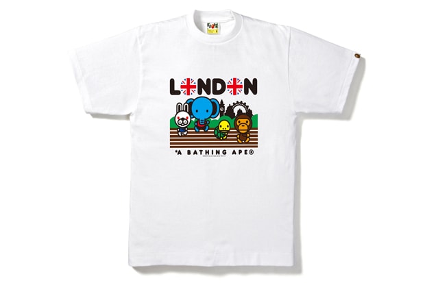 A Bathing Ape 2012 London Olympics T-Shirt Collection