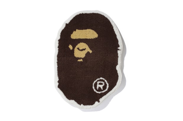 A Bathing Ape "BAPE FACE RUG"