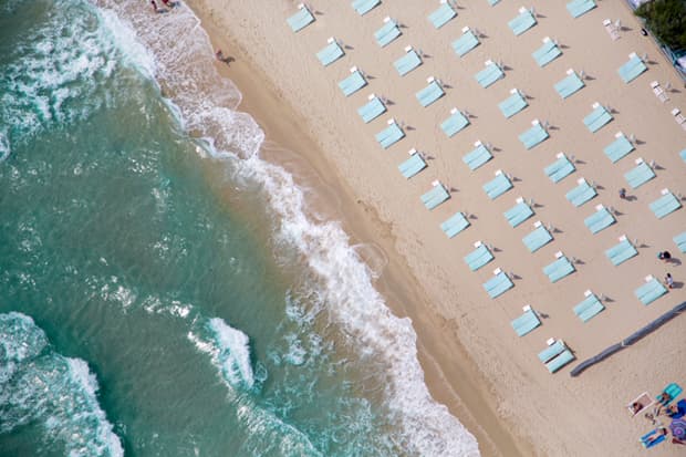 A La Plage by Gray Malin