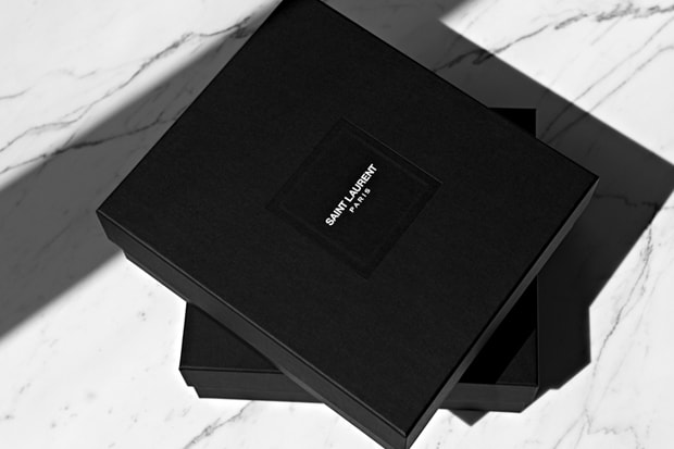 A Look at New Saint Laurent Packaging
