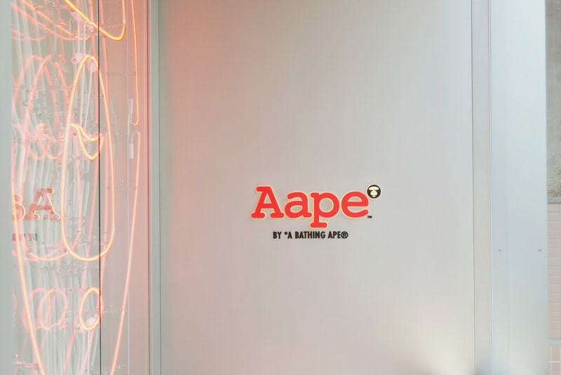 AAPE by A Bathing Ape Harajuku Store Opening Recap