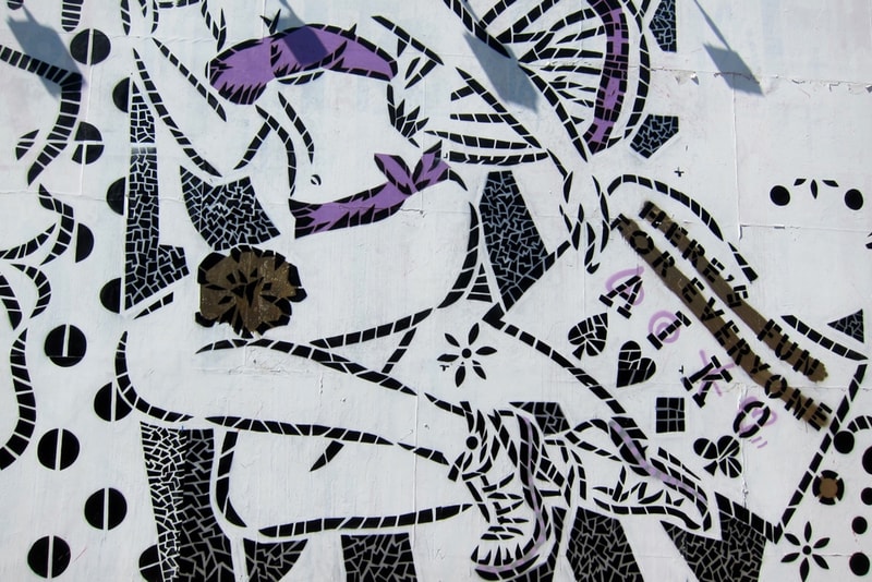 Aiko Nakagawa Mural @ Bowery & Houston NYC Graffiti Wall