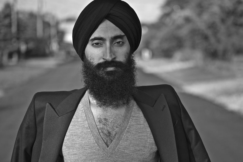 BLK DNM: Waris Ahluwalia Portrait Series by Johan Lindeberg