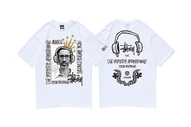 DJ Stretch Armstrong x Stussy T-Shirt Collection
