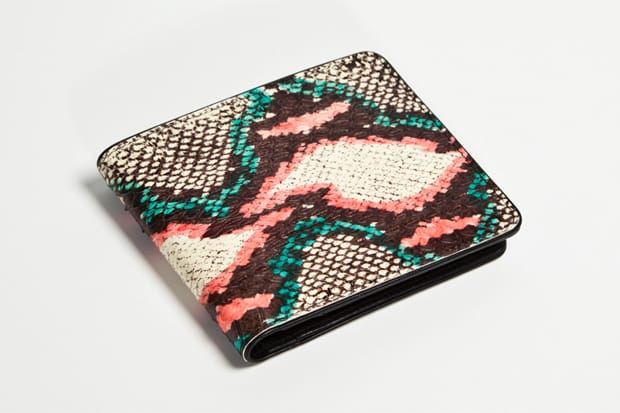 Dries Van Noten 2012 Water Snake Leather Accessories