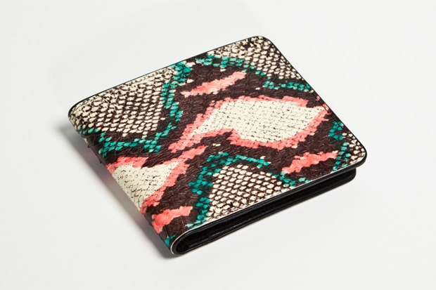 Dries Van Noten 2012 Water Snake Leather Accessories