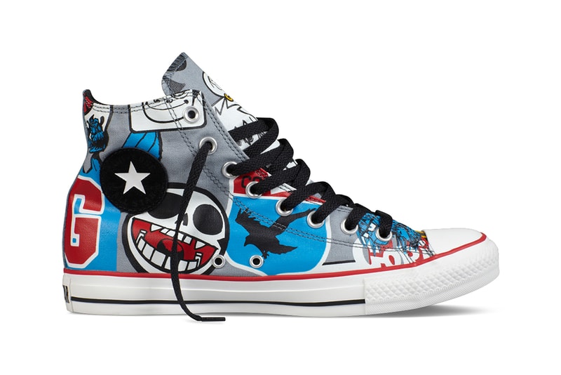 Gorillaz for Converse Chuck Taylor All Star Collection July Release 