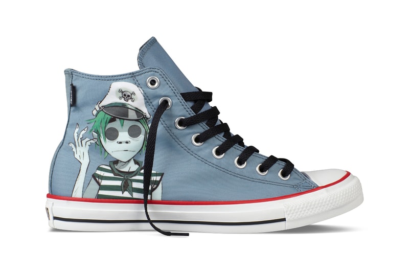 Gorillaz for Converse Chuck Taylor All Star Collection July Release 