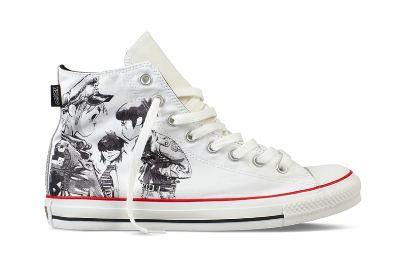 Gorillaz for Converse Chuck Taylor All Star Collection July Release 