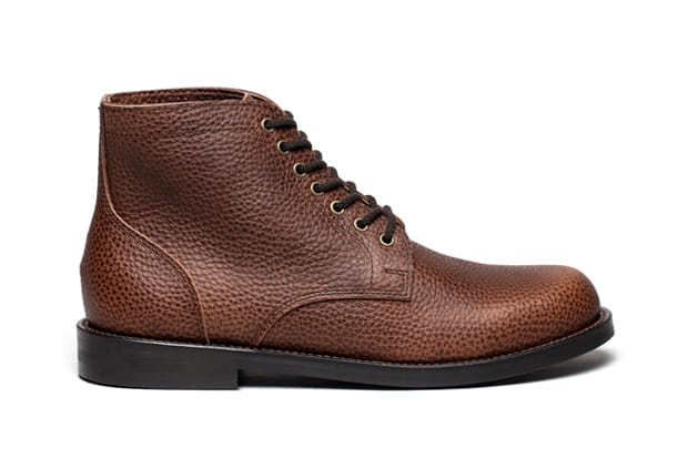 Junya Watanabe Pebble Grain Service Boot & Shoe